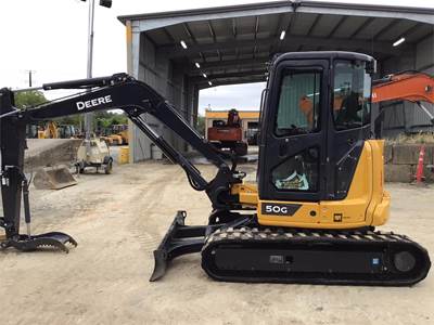 John Deere 50G Mini Excavator
