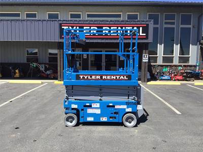 Genie GS-1932 Scissor Lift - 19ft Working Height