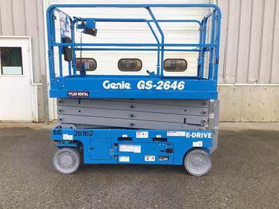 Genie GS-2646 Scissor Lift - 26ft Working Height