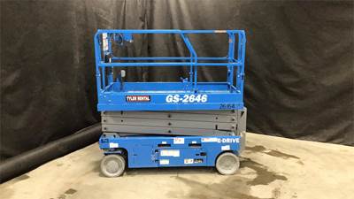 Genie GS-2646 Scissor Lift - 26ft Working Height