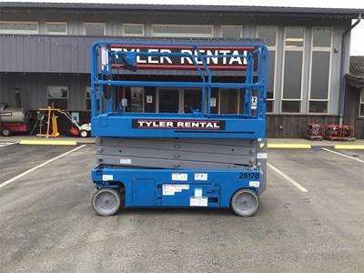 Genie GS-2646 Scissor Lift - 32ft Working Height