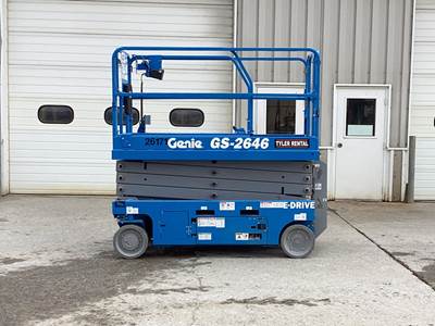 Genie GS-2646 Scissor Lift - 32ft Working Height