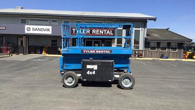 Genie GS-2669 RT Scissor Lift - 32ft Working Height
