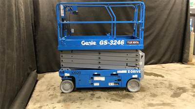 Genie GS-3246 Scissor Lift - 38ft Working Height