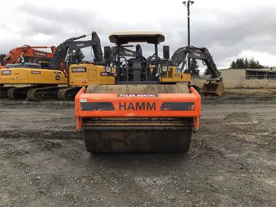 2021 Hamm H10I Smooth Drum Roller Compactor For Sale, 1,539
