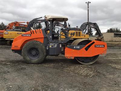 2021 Hamm H10I Smooth Drum Roller Compactor For Sale, 1,542
