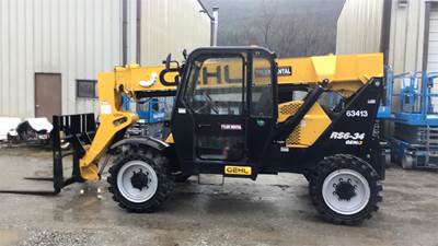 Gehl RS6-34 GEN 3 Telehandler - 6000lb Capacity, 34ft Lift Height, 22ft Reach