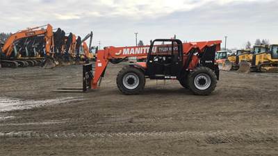 Manitou MTA8044 Telehandler - 8000lb Capacity, 44ft Lift Height, 44ft Reach