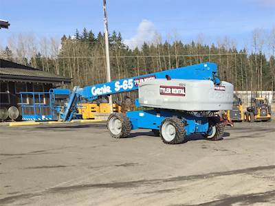 2015 Genie S-65 Telescopic Boom Lift - 71ft Working Height For Sale ...