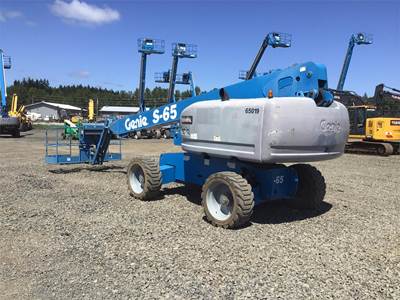 2014 Genie S-65 Telescopic Boom Lift - 71ft Working Height For Sale ...