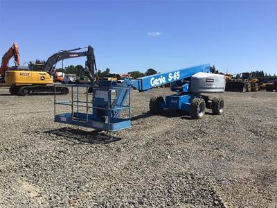 2015 Genie S-65 Telescopic Boom Lift - 71ft Working Height For Sale ...