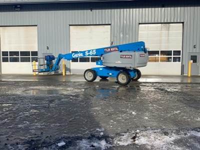 2008 Genie S-65 Telescopic Boom Lift - 71ft Working Height For Sale ...