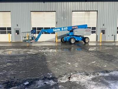 2008 Genie S-65 Telescopic Boom Lift - 71ft Working Height For Sale ...