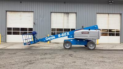 Genie S60 Telescopic Boom Lift - 66ft Working Height