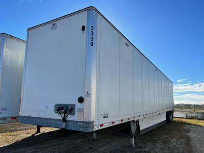 Hyundai 53 ft Dry Van Trailer - Swing Door, Spring