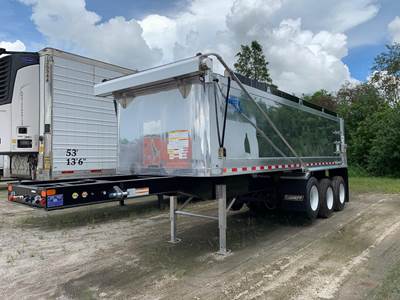 Clement 30 ft End Dump Trailer - Tri Axle, Spring