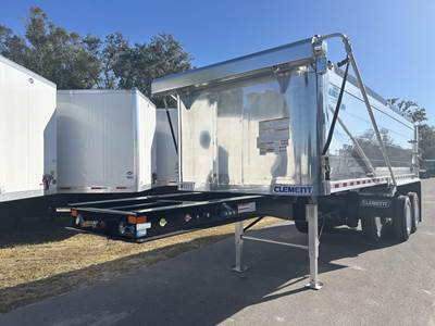 Clement 30 ft End Dump Trailer - Tri Axle