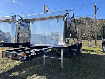 Clement 30 ft End Dump Trailer - Tri Axle