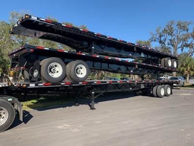 UTILITY 48ft Flatbed Trailer - Air Ride