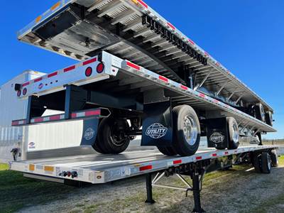UTILITY 53ft Flatbed Trailer - Air Ride