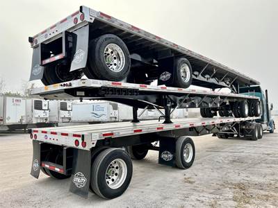 UTILITY 48ft Flatbed Trailer - Air Ride