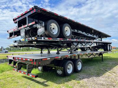 UTILITY 48ft Flatbed Trailer - Spring