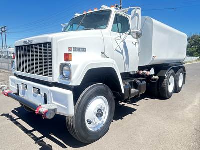 1984 GMC Brigider Water Truck - Water Tank Body