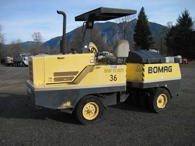 2007 BOMAG BW 11 RH Pneumatic Tired Roller