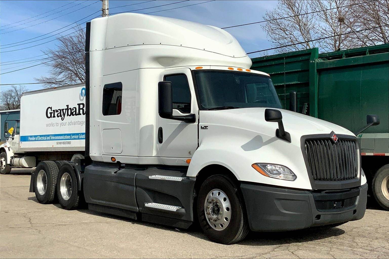 2019 International LT Sleeper Semi Truck 73" Raised Roof Sleeper
