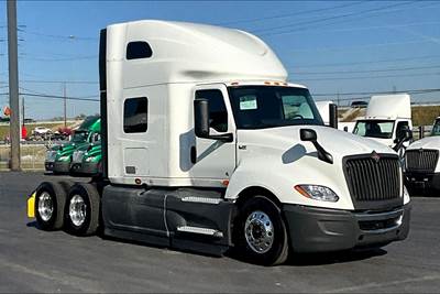 International LT625 Sleeper Semi Truck - 73" Raised Roof Sleeper, Cummins 450HP, 12 Speed