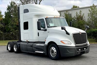 International LT625 Sleeper Semi Truck - 73" Raised Roof Sleeper, Cummins 400HP, 12 Speed