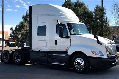 International LT625 Sleeper Semi Truck - 56" Hi Rise Sleeper, Cummins 400HP, 12 Speed