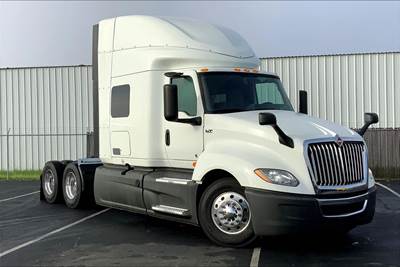 International LT625 Sleeper Semi Truck - 73" Raised Roof Sleeper, Cummins 400HP, 12 Speed