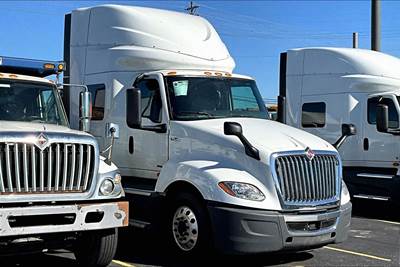International LT625 Sleeper Semi Truck - 56" Hi Rise Sleeper, A26, 12 Speed