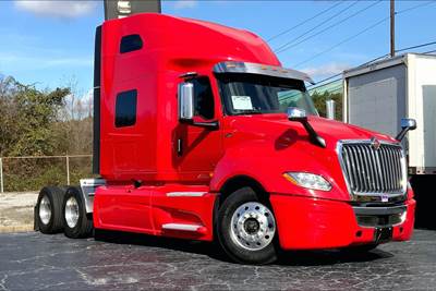 International LT625 Sleeper Semi Truck - 73" Raised Roof Sleeper, Cummins 400HP, 12 Speed
