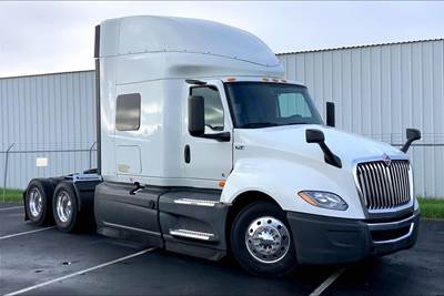 International LT625 Sleeper Semi Truck - 73" Raised Roof Sleeper, Cummins 400HP, 12 Speed