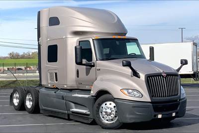 International LT625 Sleeper Semi Truck - 73" Raised Roof Sleeper, Cummins 400HP, 12 Speed