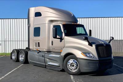 International LT625 Sleeper Semi Truck - 73" Raised Roof Sleeper, Cummins 400HP, 12 Speed
