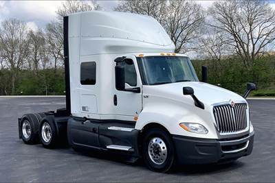 International LT625 Sleeper Semi Truck - 56" Hi Rise Sleeper, Cummins 400HP, 12 Speed
