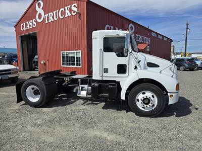 Kenworth T300 Single Axle Day Cab Truck - Caterpillar 250HP, 5 Speed Allison Rds Automatic