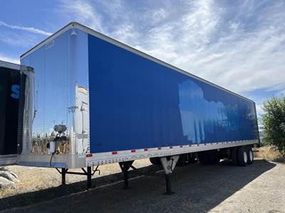 Hyundai 48 ft Dry Van Trailer - Roll up Door, Air Ride