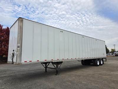 Stoughton 48 ft Dry Van Trailer - Roll up Door, Spring, Sliding Axle