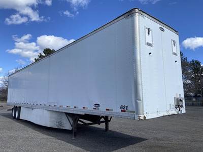 Strick 53 ft Dry Van Trailer - Swing Door, Air Ride, Sliding Axle