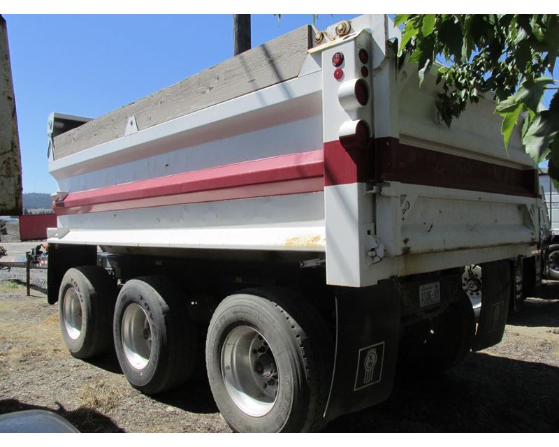 2008 Reliance End Dump Semi Trailer For Sale Spokane, WA 086279