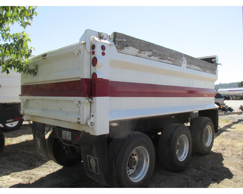 2008 Reliance End Dump Semi Trailer For Sale Spokane, WA 086279
