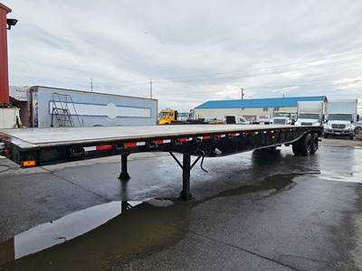 UTILITY 48x102 Combination Flatbed Trailer - Spring, Fixed Axle
