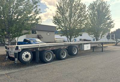 WILSON 53x102 Quad Axle Aluminum Flatbed Trailer - Air Ride