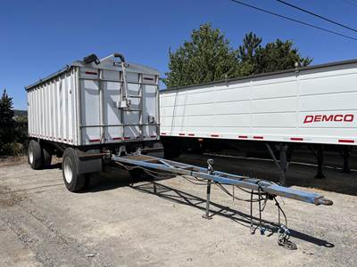 Western 18' PUP Hopper / Grain Trailer - Spring