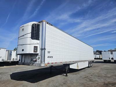 Great Dane 53 ft Reefer Trailer - Sliding Axle, Swing Door, Thermo King
