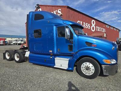 Peterbilt 387 Sleeper Semi Truck - Raised Roof Sleeper, Cummins 450HP, 10 Speed Manual